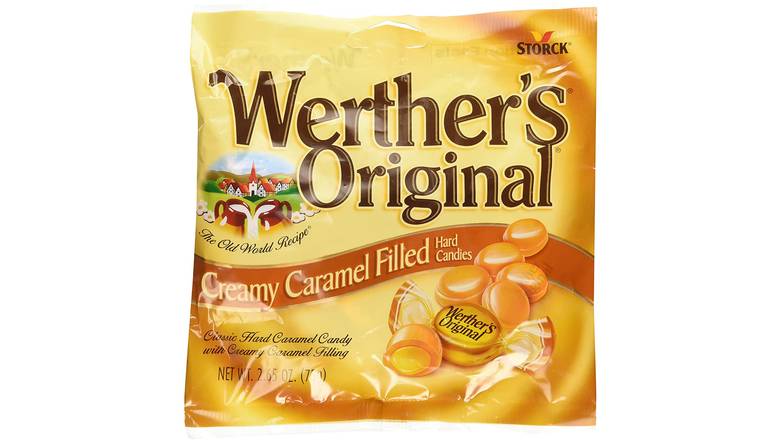 Order Werthers Original Creamy Caramel Filled Hard Candies food online from Red Roof Market store, Lafollette on bringmethat.com