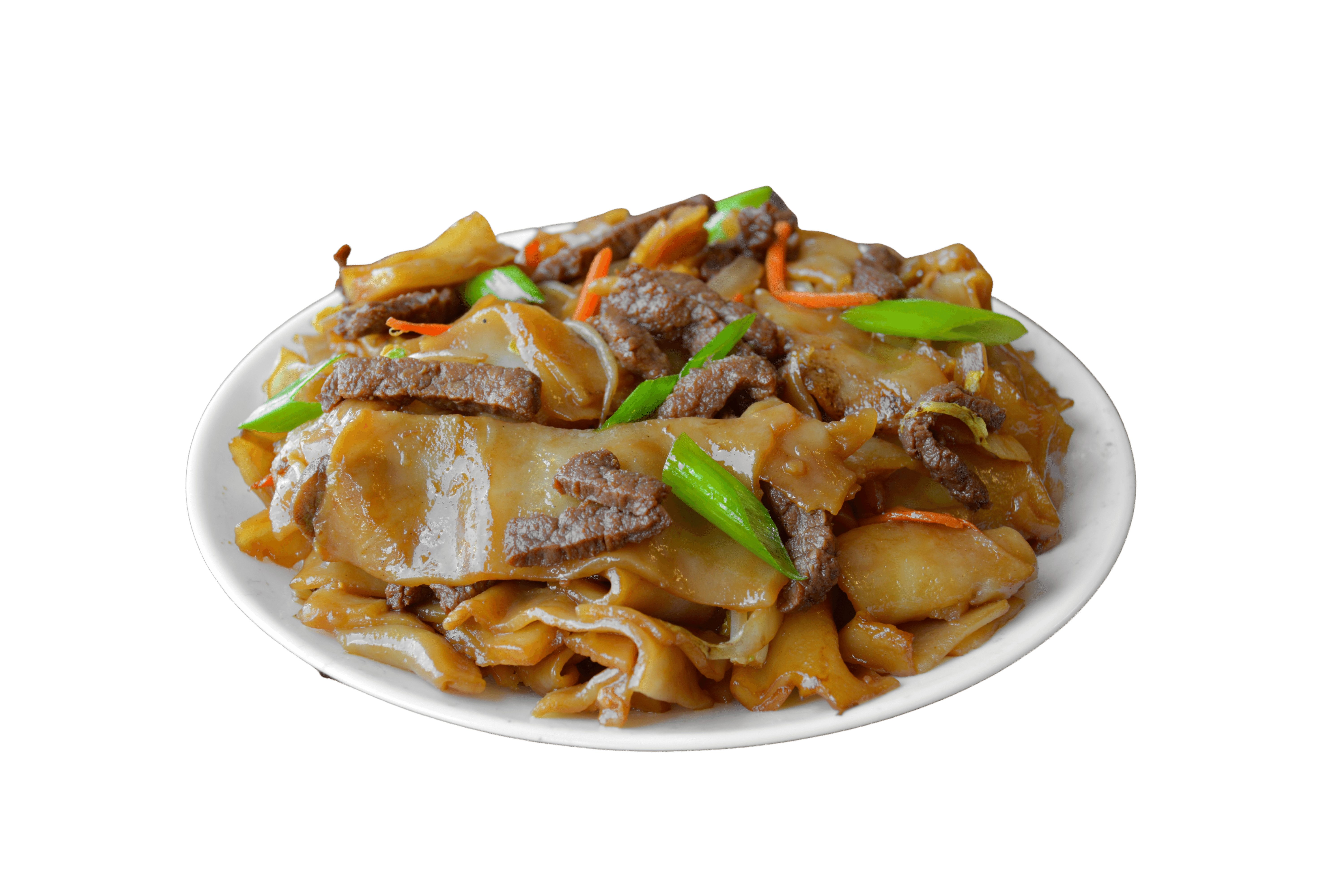 Order Beef Chow Fun food online from Halal China Kitchen Plus store, Jamaica on bringmethat.com