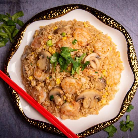 Order Shrimp Fried Rice food online from Bibo's Cafe store, Harris County on bringmethat.com
