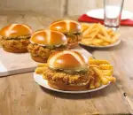 Order Feed 4 Chicken Sandwich Combo food online from Church's Chicken store, Dayton on bringmethat.com