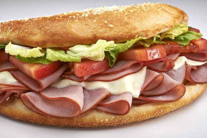 Order Large Ham and Cheese Sub food online from Hungry Howie's store, Summerfield on bringmethat.com