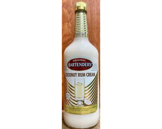 Order Original Bartenders Cocktails, Coconut Rum Cream 1L food online from House Of Wine store, New Rochelle on bringmethat.com