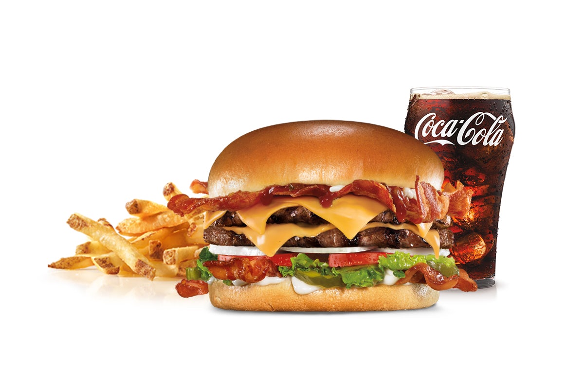 Order Bacon Beast Combo food online from Hardee's store, Lebanon on bringmethat.com