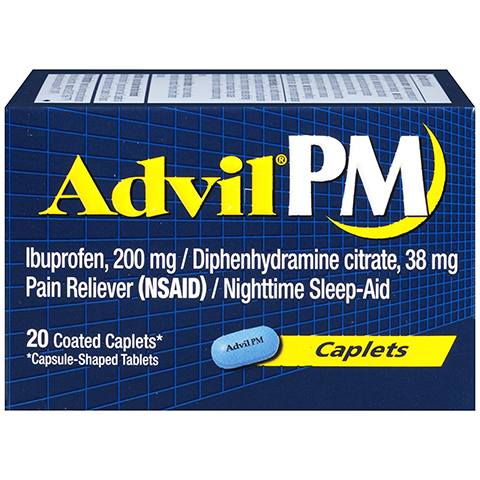 Order Advil PM Caplets 20 Count food online from 7-Eleven store, West Columbia on bringmethat.com