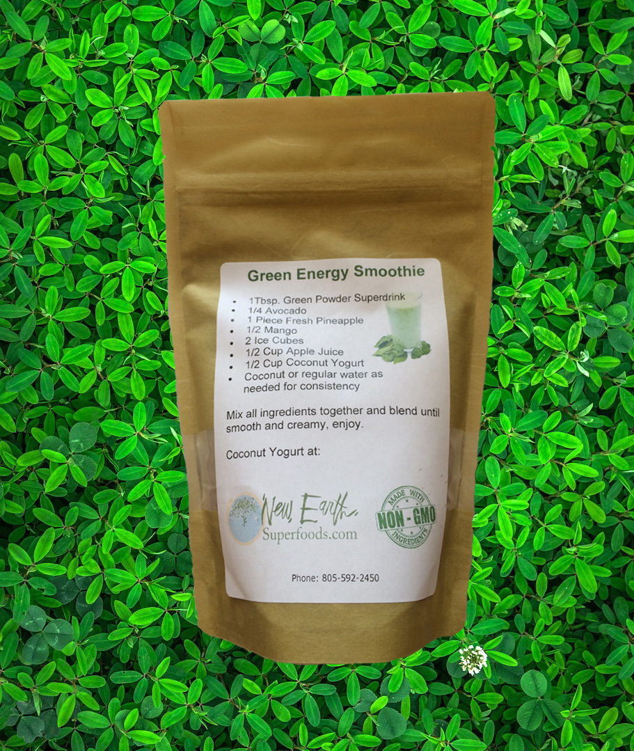 Order GPS - Green Powder Superdrink food online from New Earth Superfoods store, Grover Beach on bringmethat.com