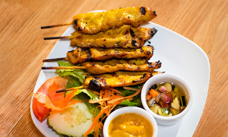 Order Chicken Satay food online from Pattaya store, Philadelphia on bringmethat.com