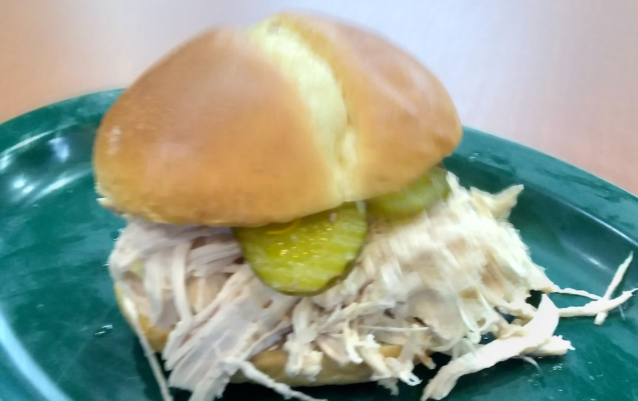 Order Pulled Chicken Sandwich  food online from Dad's Coneys store, Columbus on bringmethat.com