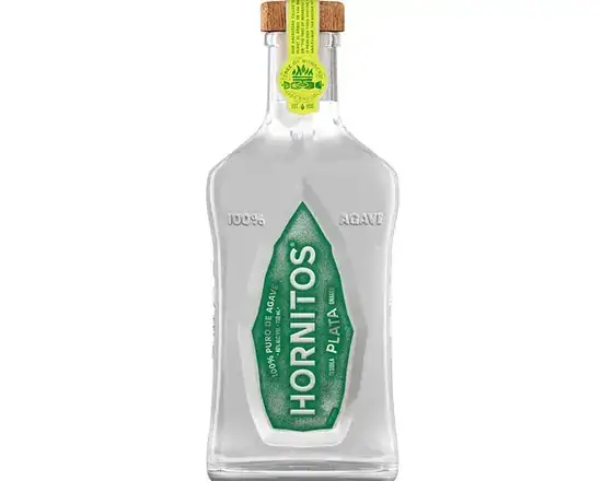 Order Hornitos Plata, (40% ABV) 750 ml, silver tequila food online from Van Ness Liquors store, San Francisco on bringmethat.com