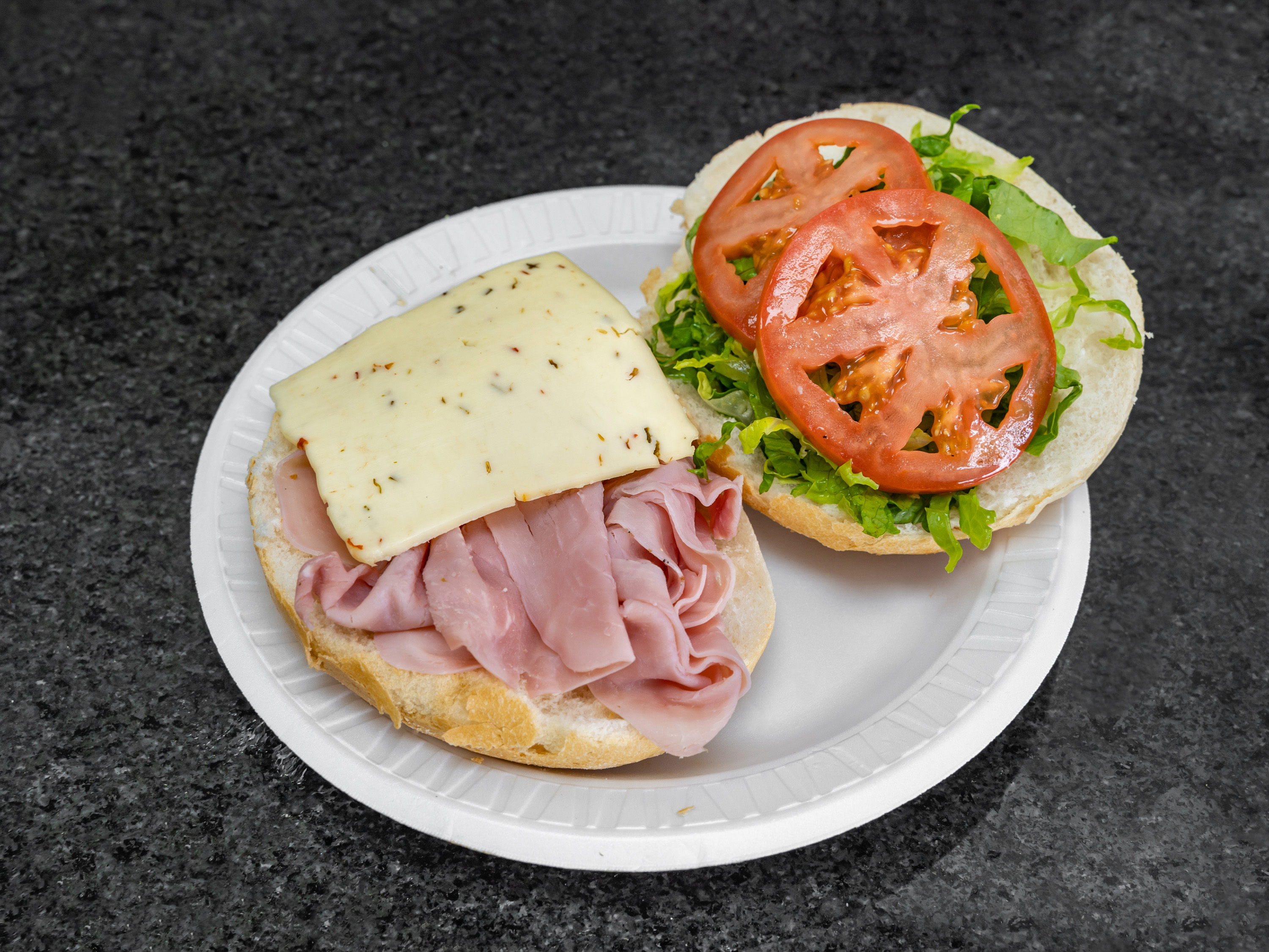 Order W1. Ham and Cheese Wrap food online from La Bagel store, Edison on bringmethat.com