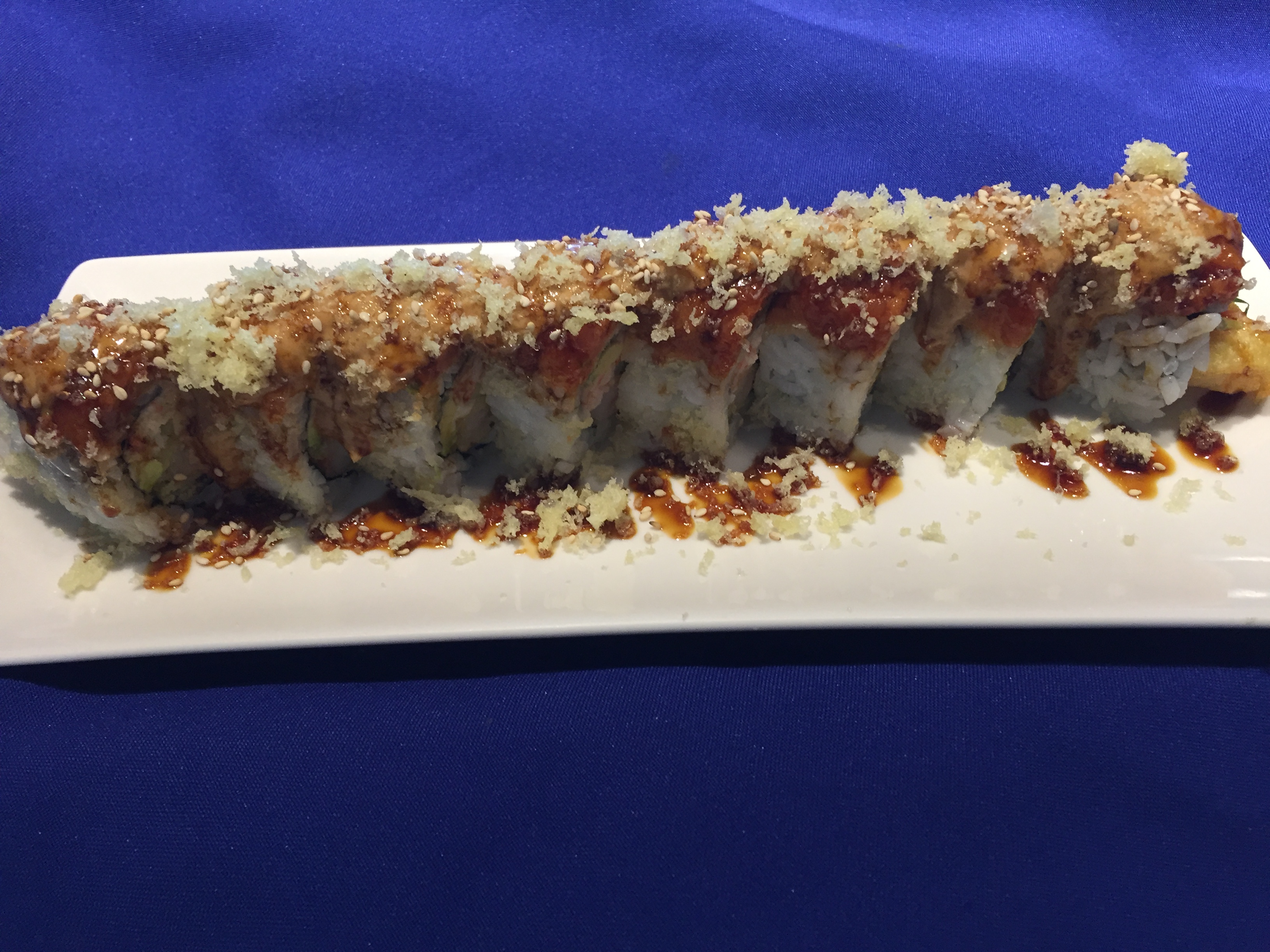 Order Jake's Crunchy Roll food online from Hyuga Sushi store, San Marcos on bringmethat.com