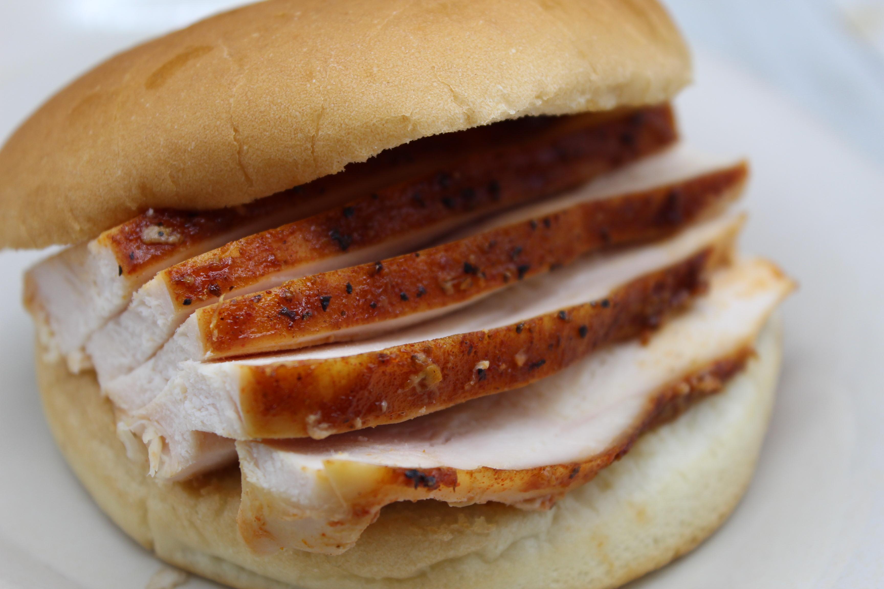 Order BBQ Chicken Sandwich food online from Mckenzie's Barbeque store, Conroe on bringmethat.com