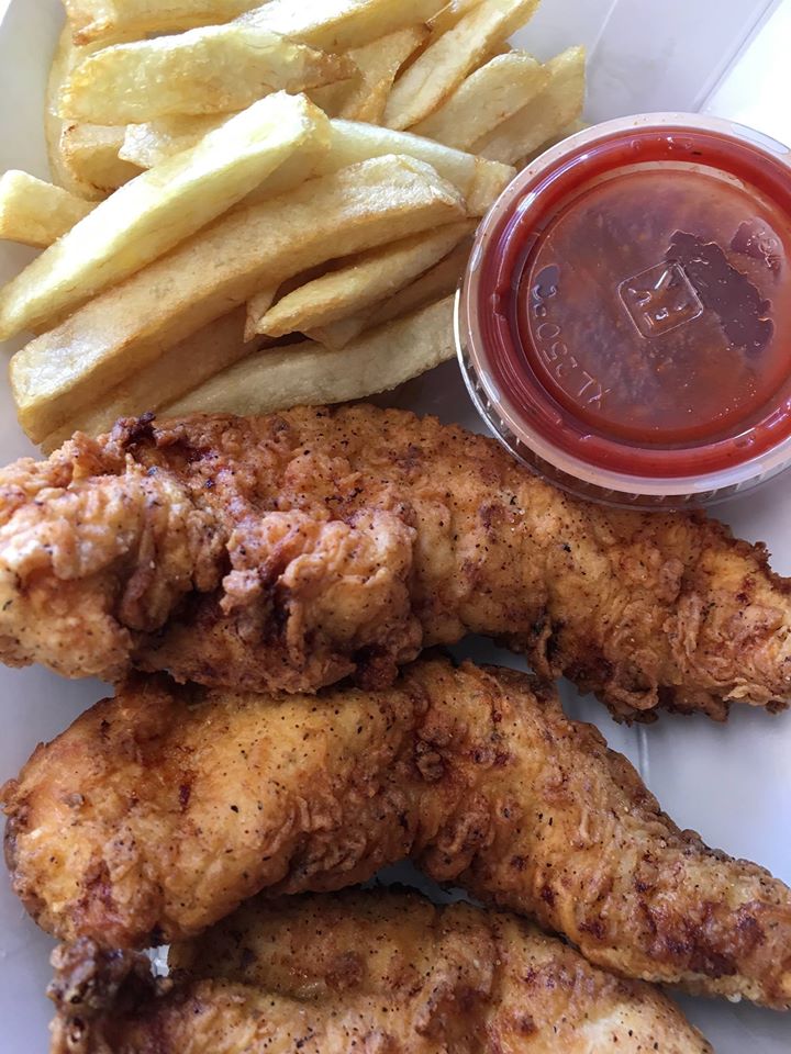 Order Fried Chicken Tender Strips Meal food online from Chocolate Drop Confections store, Buda on bringmethat.com