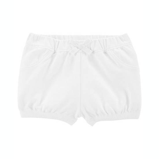 Order carter's® Size 9M Pull-On French Terry Shorts in Ivory food online from Bed Bath & Beyond store, Lancaster on bringmethat.com