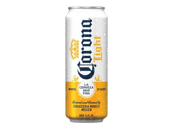 Order Corona Light Mexican Lager Light Beer - 12x 12oz Cans food online from Cardinal Wine & Spirits store, Gurnee on bringmethat.com