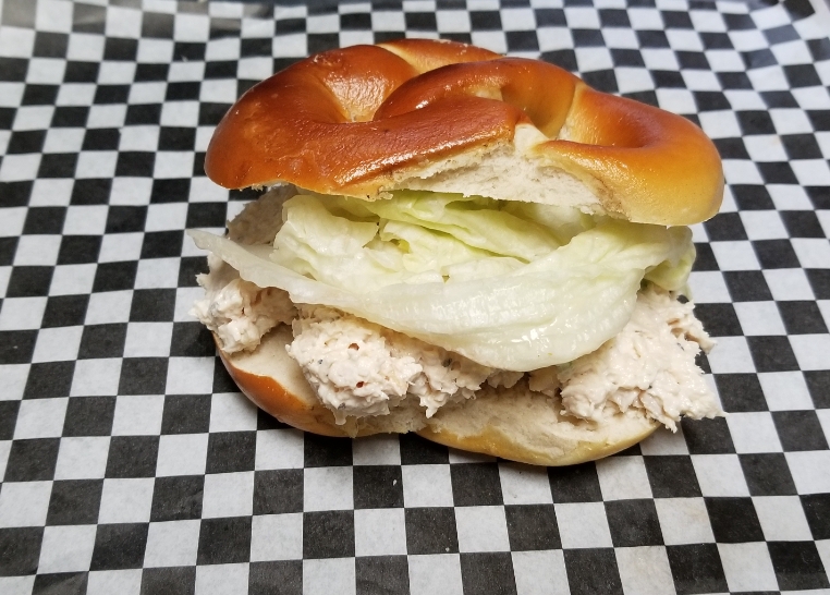 Order Chicken Salad Sandwich food online from The Pretzel Shop store, Pittsburgh on bringmethat.com