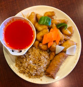 Order D5. Sweet & Sour Chicken food online from Sunrise China store, Locust Grove on bringmethat.com