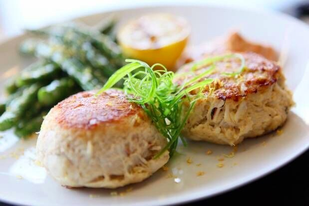 Order Crab Cake food online from Carusos Italian Kitchen store, Los Angeles on bringmethat.com
