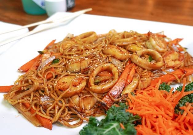 Order SEAFOOD NOODLES food online from Sushi Sake store, Miami on bringmethat.com