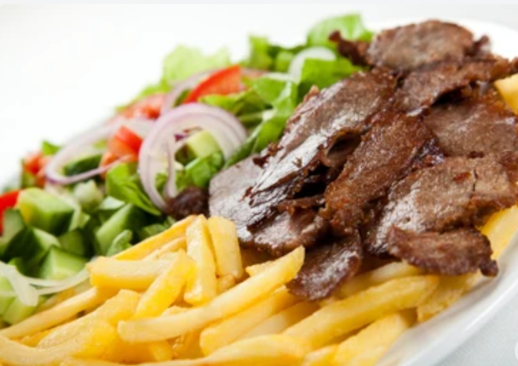 Order Gyro Plate food online from Fresh Pita store, Culver City on bringmethat.com