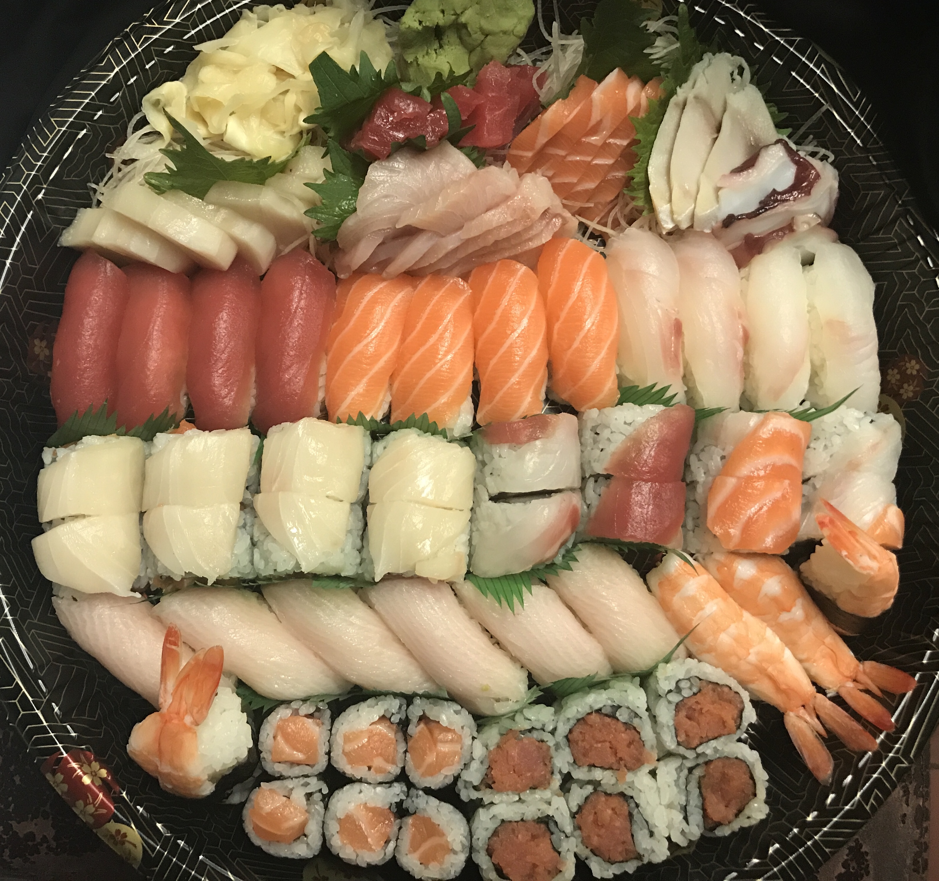 Order C. Sushi and Sashimi Platter food online from Iron Sushi store, New York on bringmethat.com
