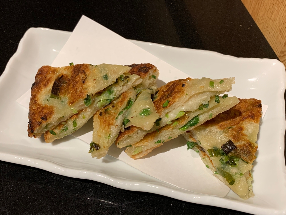 Order Scallion pancakes food online from Sushi Too store, Pittsburgh on bringmethat.com