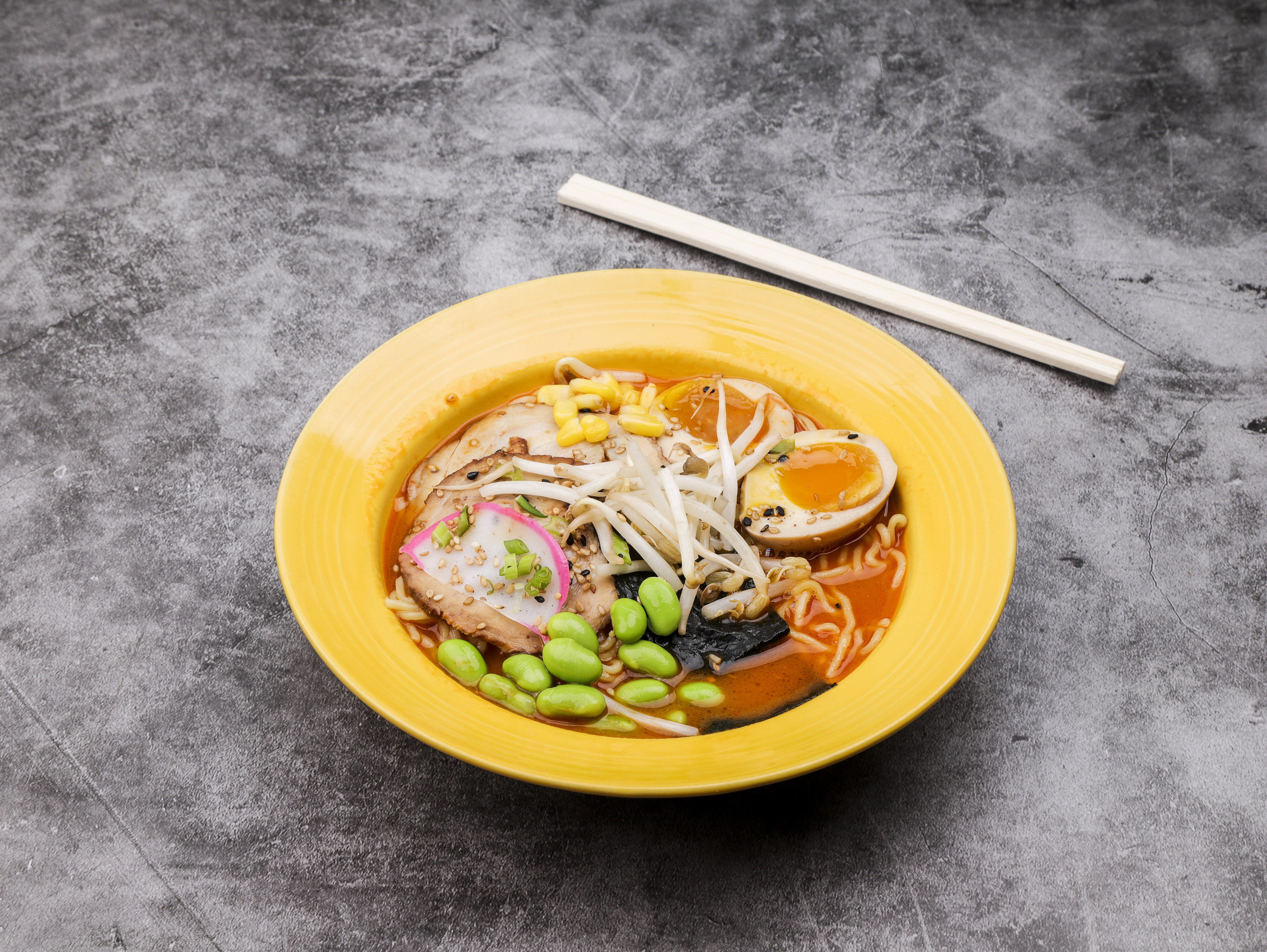 Order Spicy Miso Ramen food online from Fusion Poke store, Milwaukee on bringmethat.com