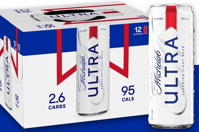 Order Michelob Ultra, 12pk-12oz can beer (4.2% ABV) food online from Fastrip store, Bakersfield on bringmethat.com