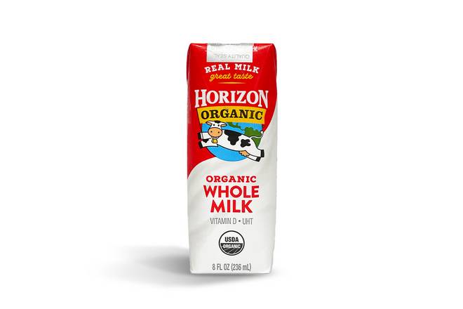 Order Horizon Whole Milk 8oz food online from Paul French Bakery & Café store, Washington on bringmethat.com
