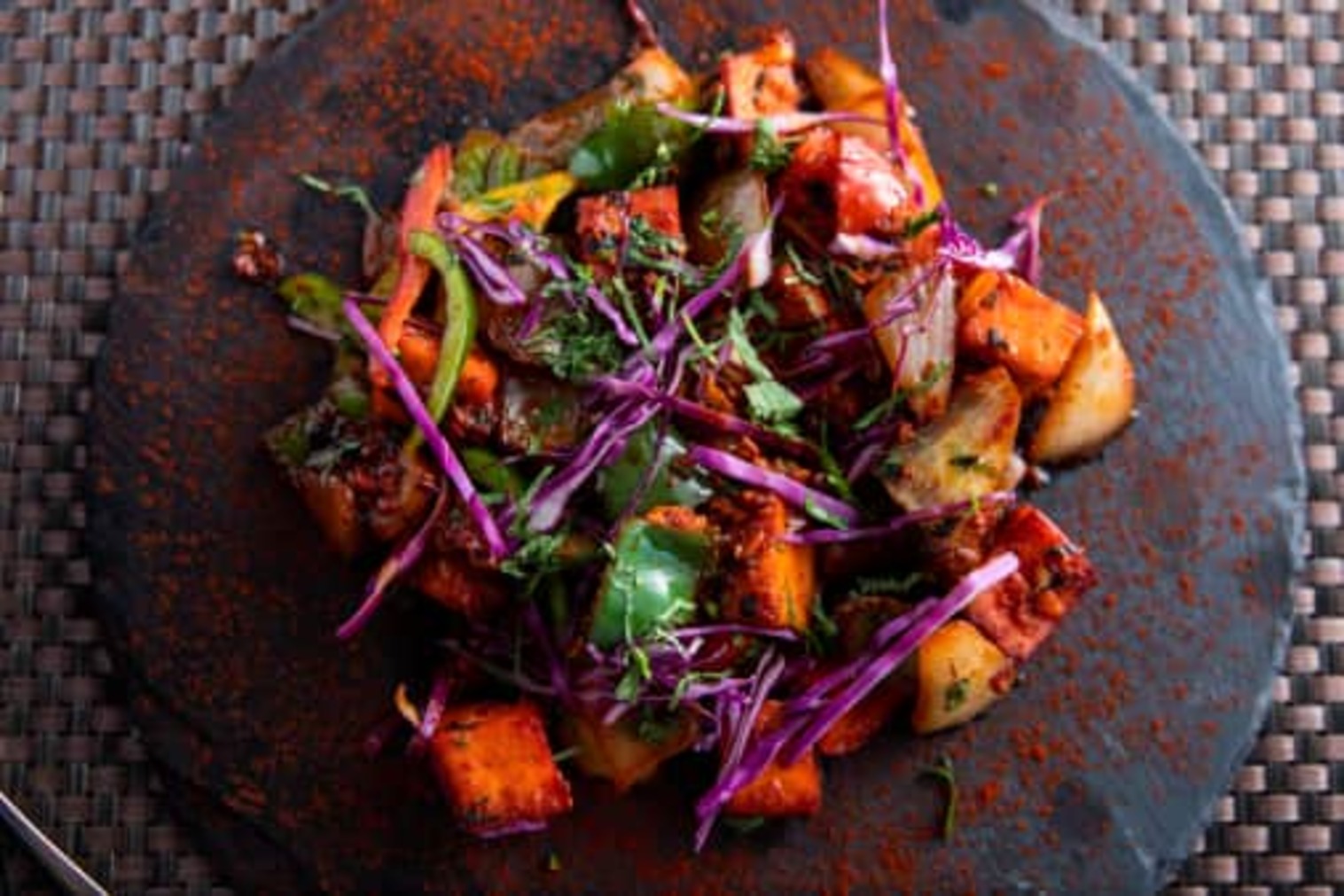 Order Chili Paneer food online from Holi Indian Grill store, Panama City on bringmethat.com