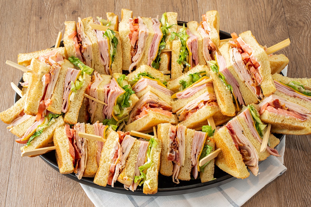Order Party Pack Club Sandwich food online from Logan's Roadhouse store, Lexington on bringmethat.com