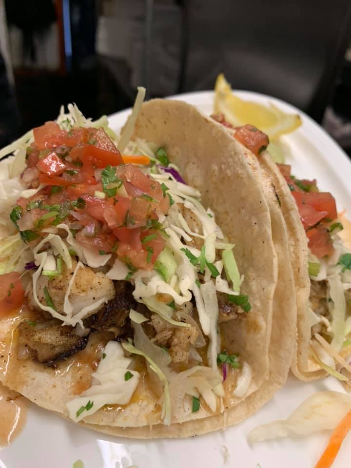 Order Cod Taco's food online from The Wharf Fresh Seafood Market & Eatery store, Medford on bringmethat.com
