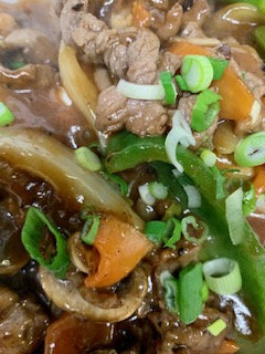 Order Wokked Pepper Beef food online from Saigon Surface store, Omaha on bringmethat.com