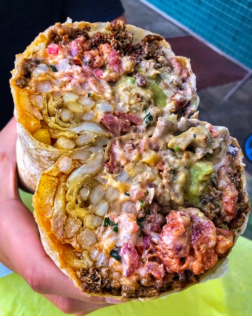 Order Bolt Burrito food online from Sayulitas Mexican Food store, San Diego on bringmethat.com