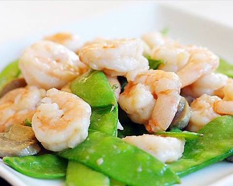 Order S11. Snow Peas with Prawns 雪豆虾 food online from Jade Restaurant & Lounge store, Seattle on bringmethat.com