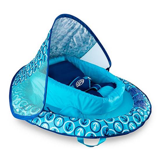 Order Anchor Infant Baby Spring Float with Sun Canopy in Blue food online from Bed Bath & Beyond store, Seekonk on bringmethat.com