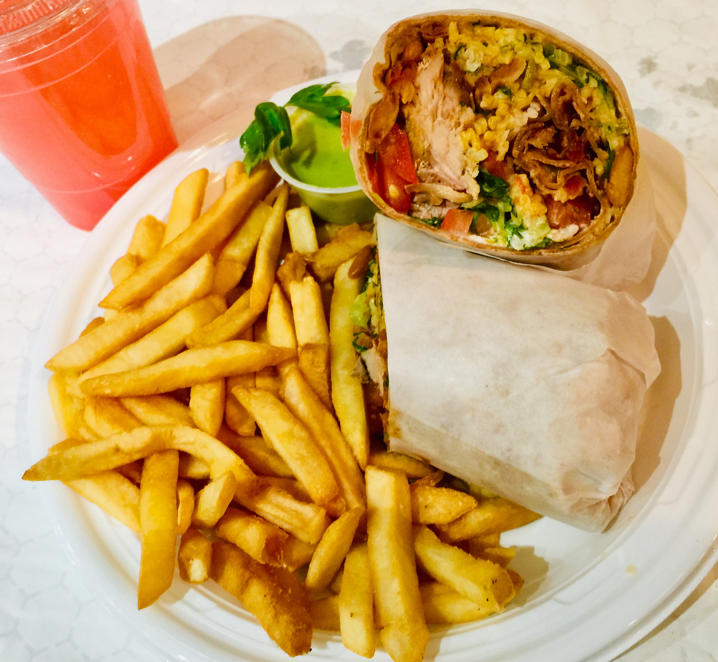 Order Pernil Burrito Wrap Deluxe food online from Tio Pio - Willoughby St. store, Brooklyn on bringmethat.com
