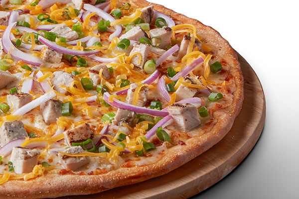 Order California Garlic Chicken Pizza food online from Pizza Guys store, Rancho Cucamonga on bringmethat.com