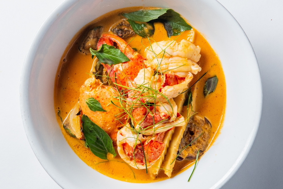 Order Lobster Curry food online from Crave Fishbar store, New York on bringmethat.com