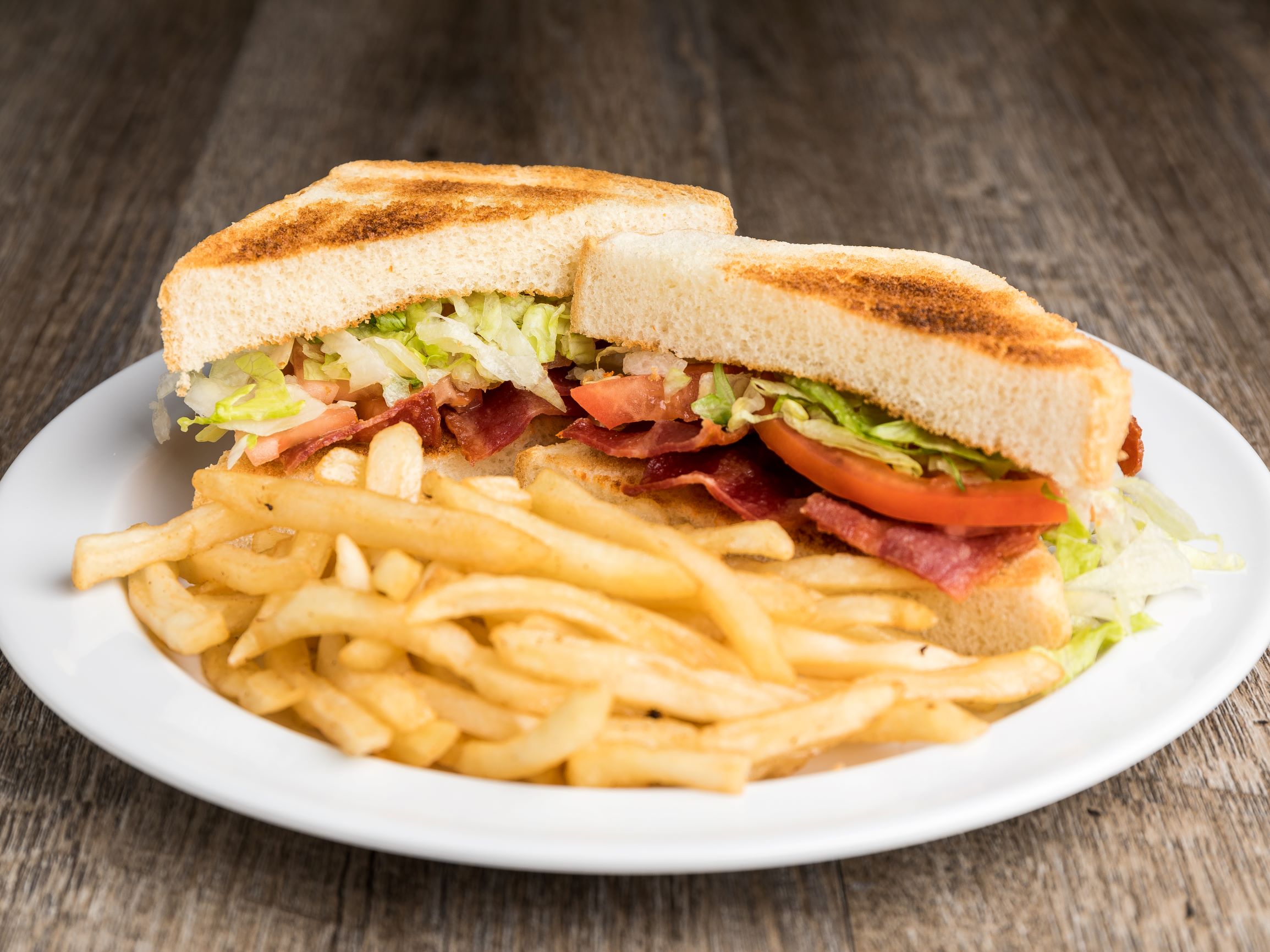 Order The BLT Sandwich food online from The Drive-Thru store, Milwaukee on bringmethat.com