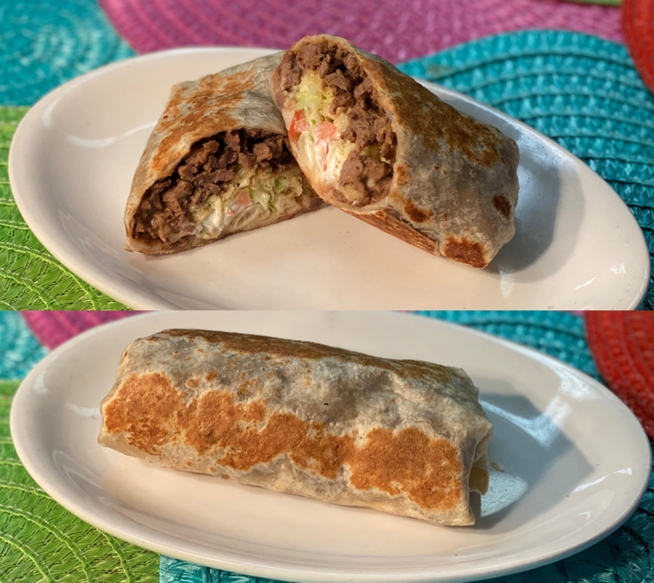 Order Steak Burrito food online from Fiesta mexicana store, Chicago on bringmethat.com