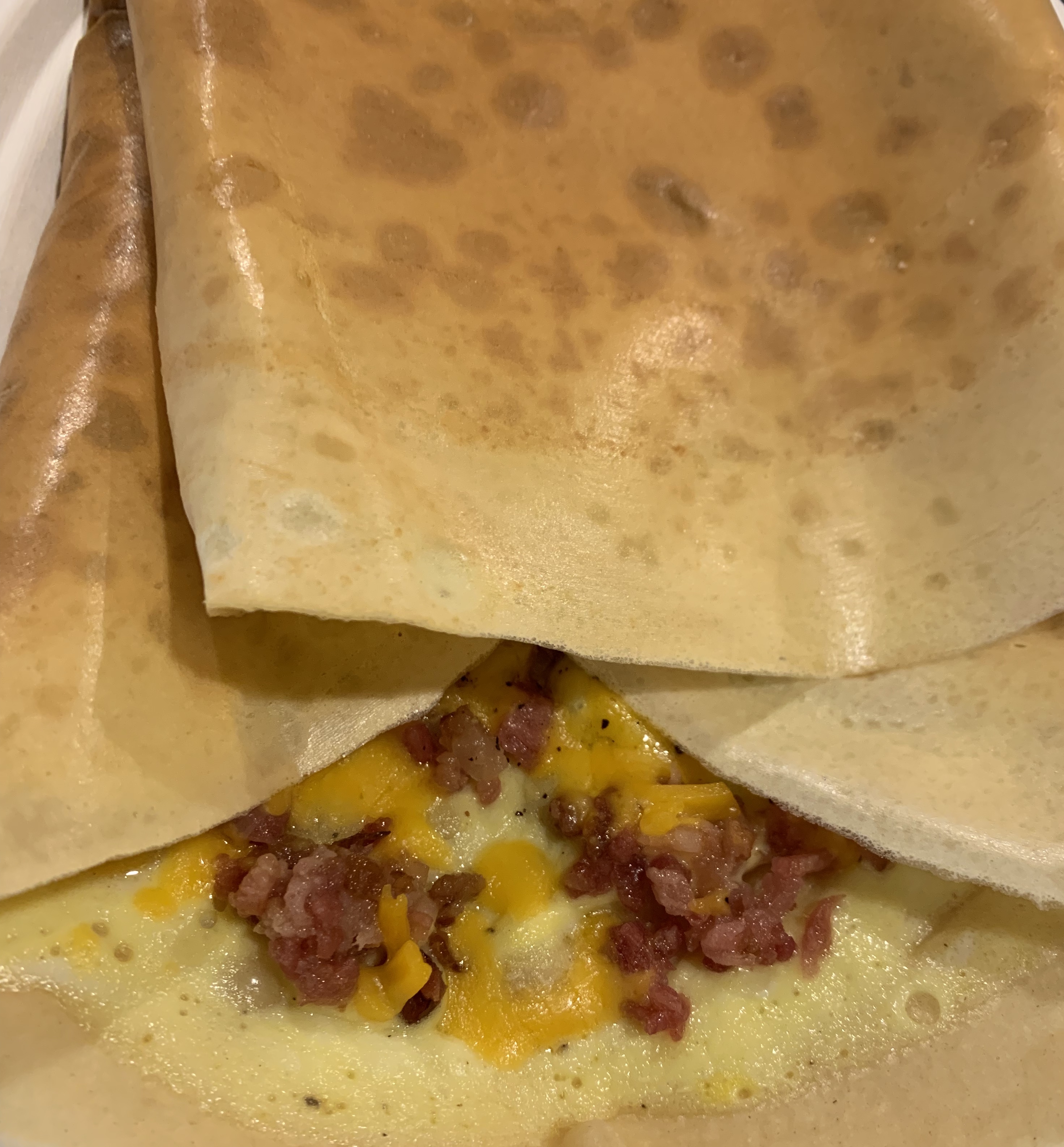 Order Egg and Cheese Crepe food online from Enjoy Creperie store, Hackettstown on bringmethat.com