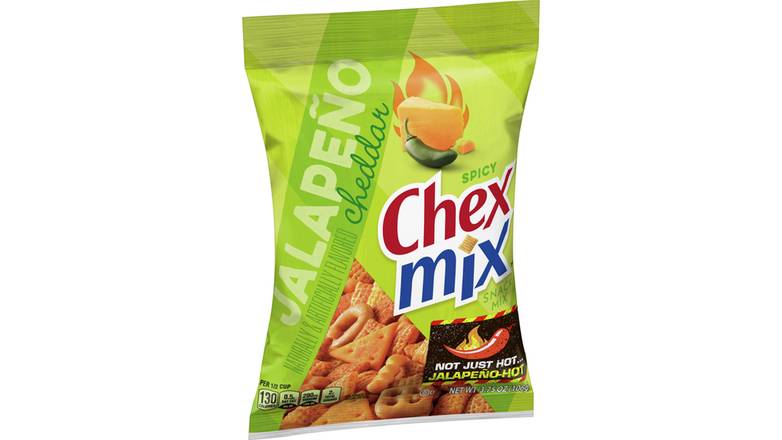 Order Chex Mix Snack Mix, Jalapeno Cheddar food online from Exxon Constant Friendship store, Abingdon on bringmethat.com