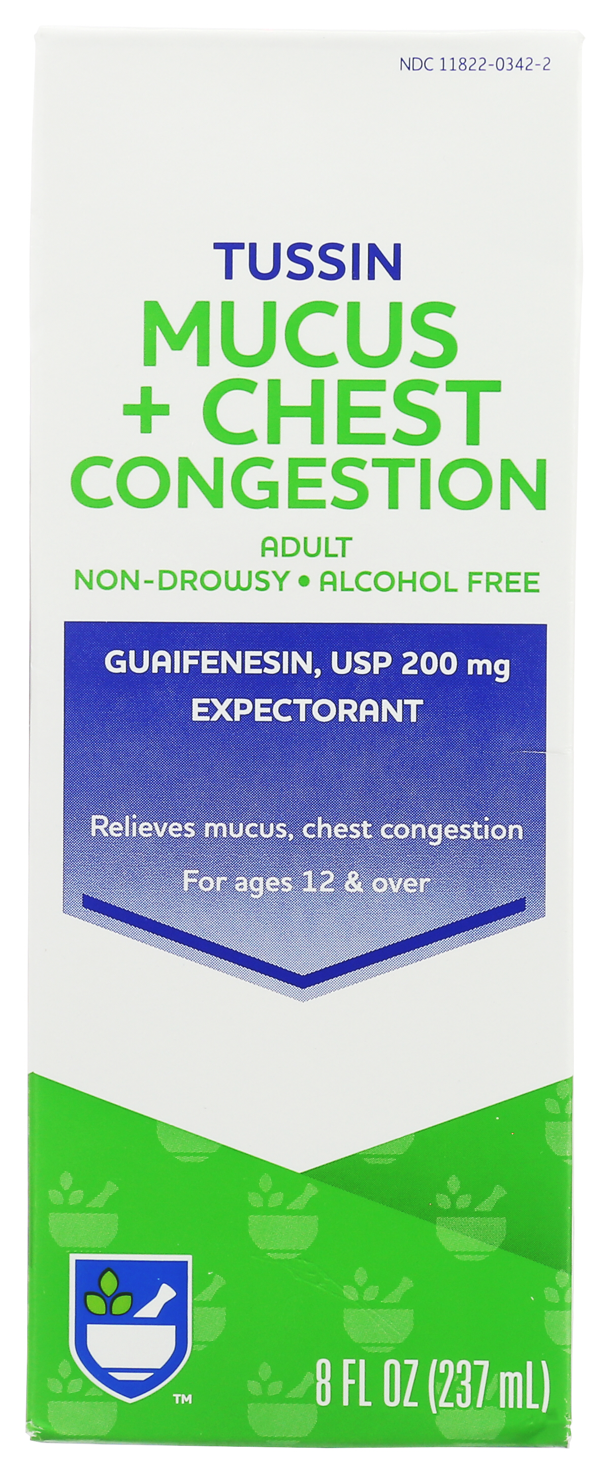 Order Rite Aid Mucus and Chest Congestion - Liquid, 8 fl oz food online from Rite Aid store, Williamsville on bringmethat.com