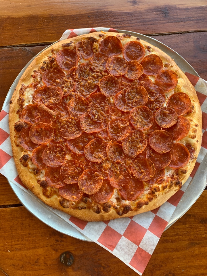 Order King of Pepperoni food online from Southside Flying Pizza store, Austin on bringmethat.com
