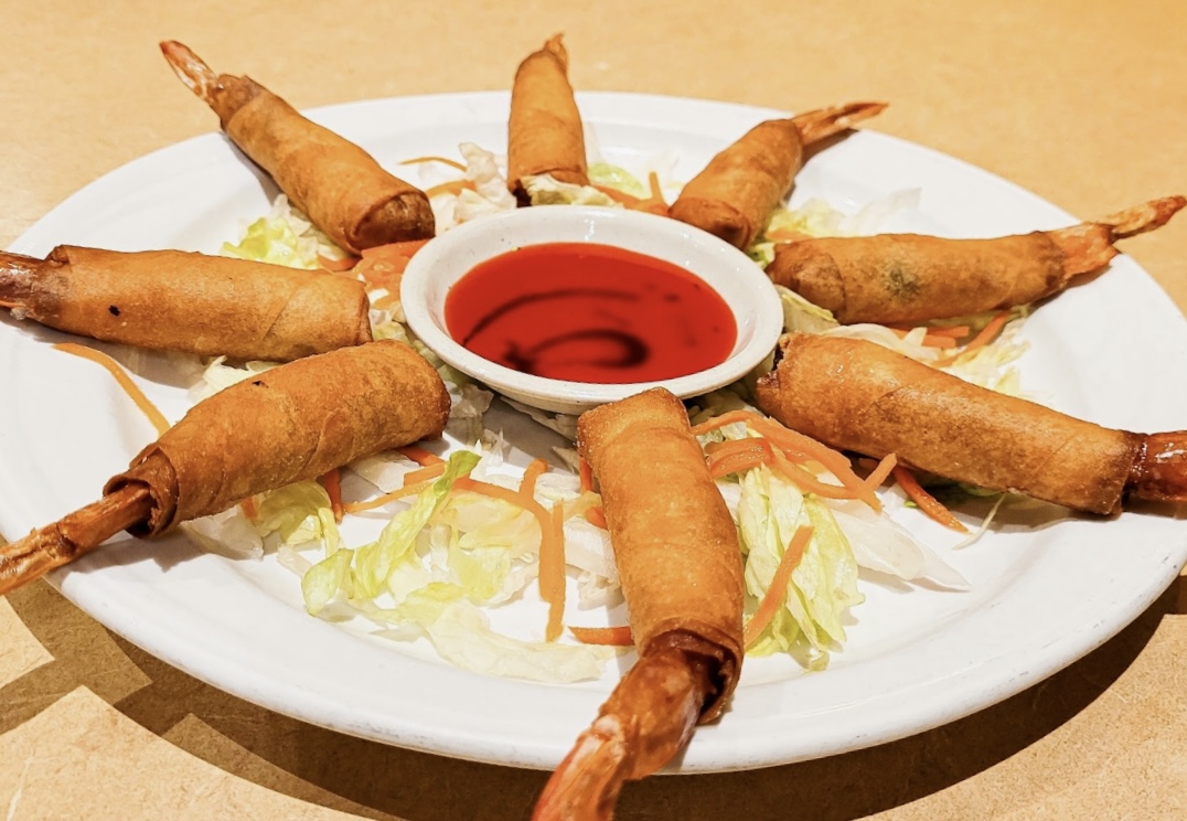 Order 8 Piece Fried Prawns food online from Le Soleil store, San Leandro on bringmethat.com