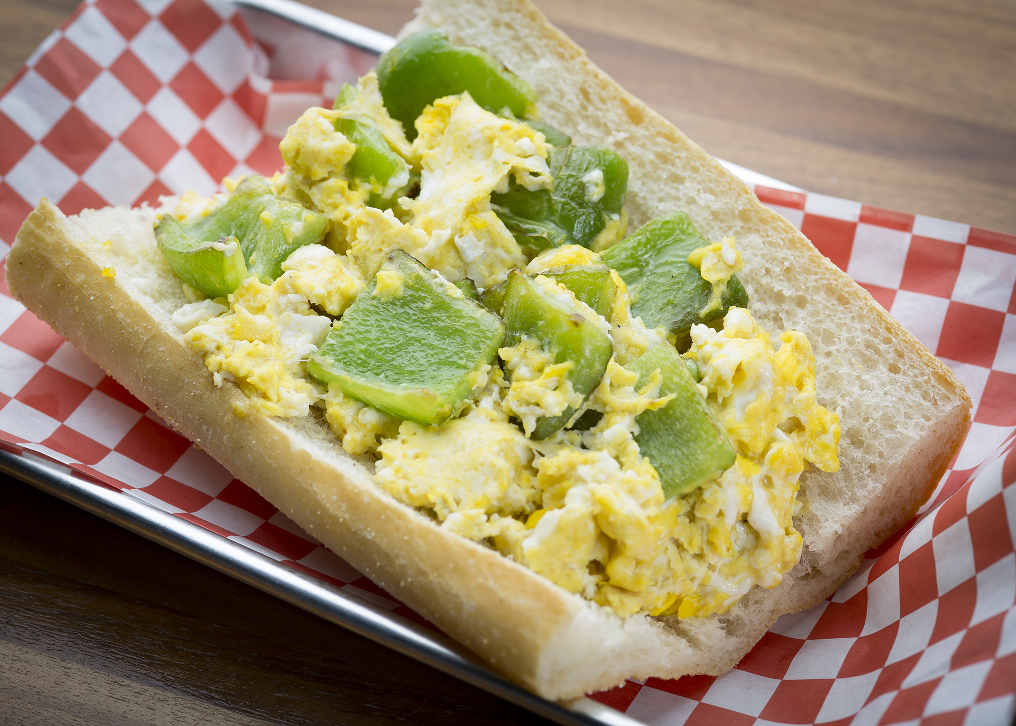 Order Pepper and Egg Sandwich food online from Nonna's Pizza store, Oak Lawn on bringmethat.com