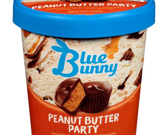 Order Blue Bunny Peanut Butter Party , 16 fl oz food online from Abc Discount Store store, San Diego on bringmethat.com