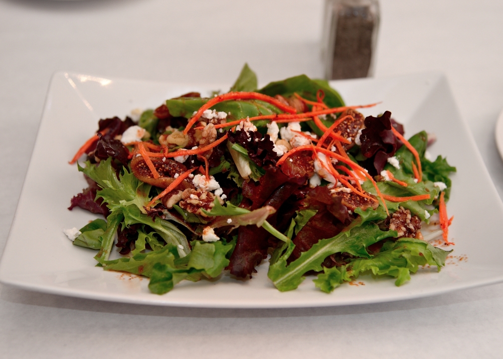 Order Fig and Goat cheese salad food online from Grape Leaves store, Oak Park on bringmethat.com
