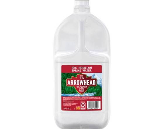 Order Arrowhead Mountain Spring Water 1 gallon food online from Central Liquor Market store, Los Angeles on bringmethat.com