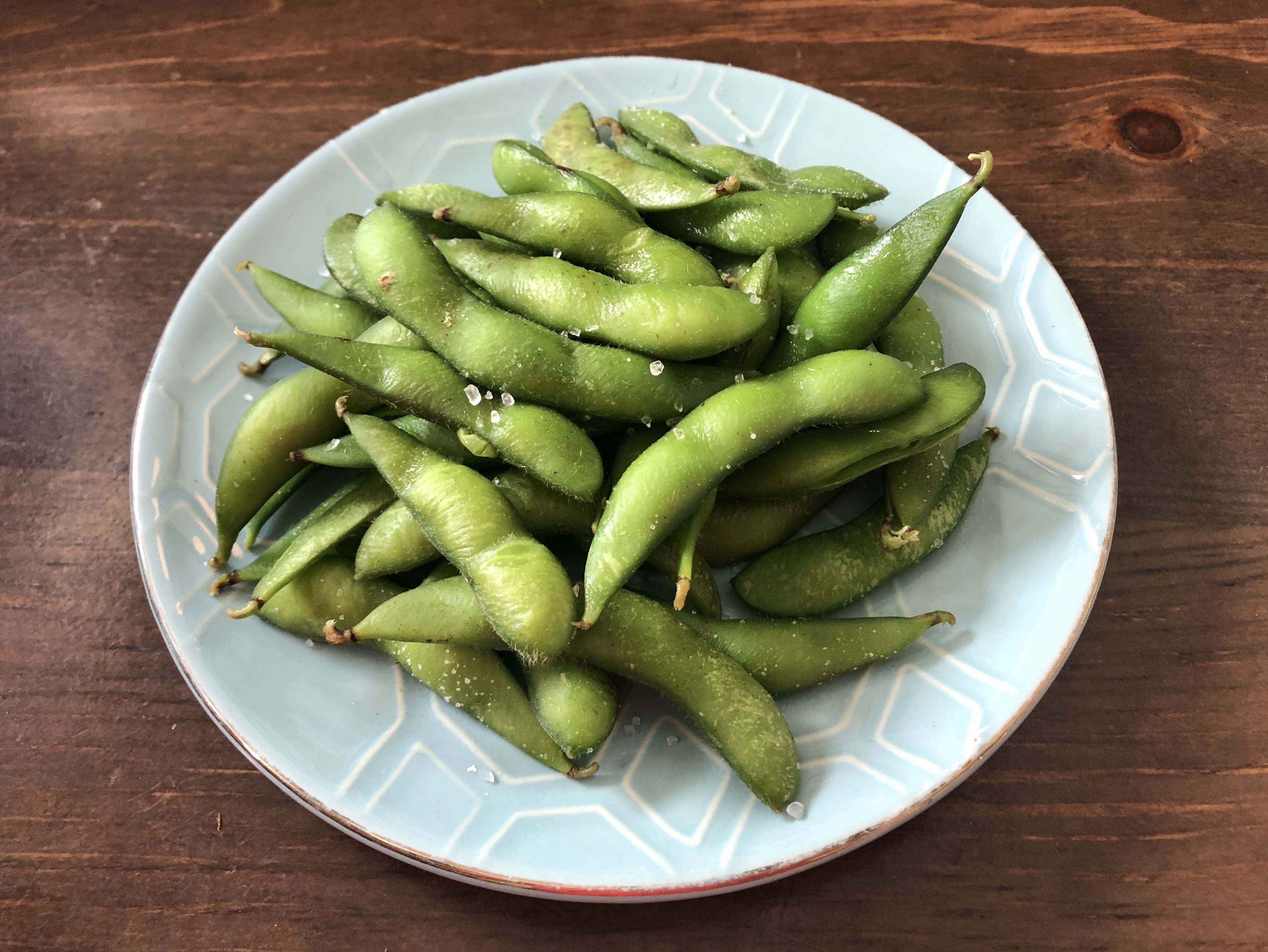 Order Edamame (Pink Salted) food online from Good Goose Cafe store, Los Angeles on bringmethat.com